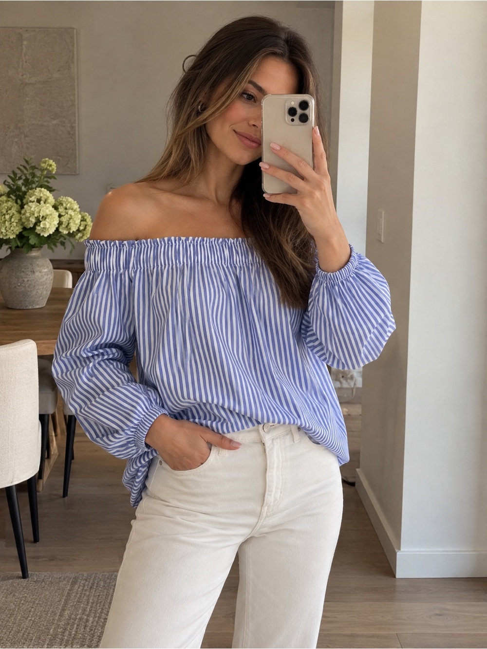 Gap Off-Shoulder Blouse